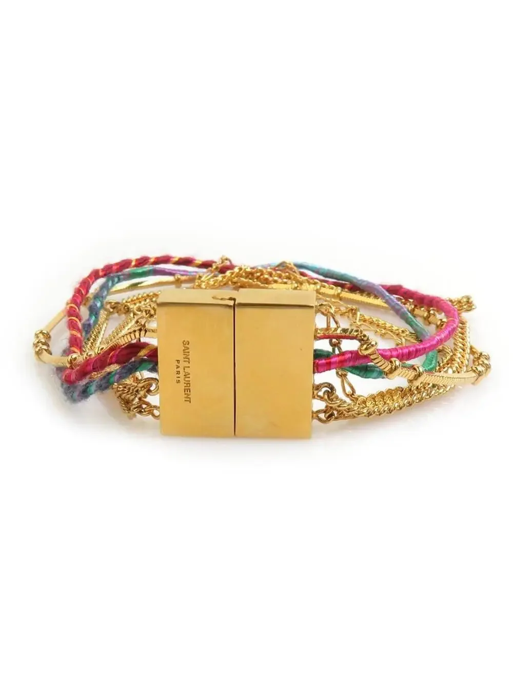 Auth Saint Laurent Bracelet #302826S16B